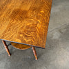 Turned Leg Oak Table/ Plant Stand