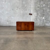 Mid Century Open End Walnut Trunk