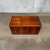 Mid Century Open End Walnut Trunk