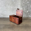 Mid Century Open End Walnut Trunk