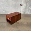 Mid Century Open End Walnut Trunk