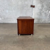 Mid Century Open End Walnut Trunk