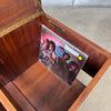 Mid Century Open End Walnut Trunk