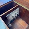 Mid Century Open End Walnut Trunk