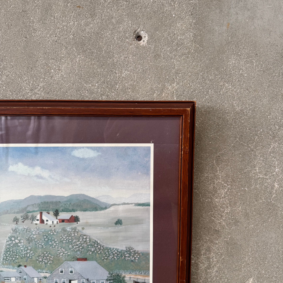 Grandma Moses Folk Art Poster