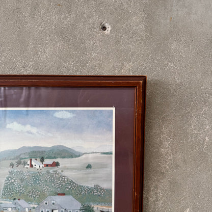 Grandma Moses Folk Art Poster