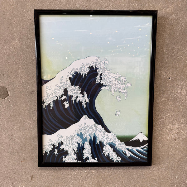 Rabbit Wave Art Signed Kozyndan "Uprisings"