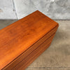 Danish Modern 14 Drawer Teak Dresser By Arne Wahl Iversen For Vinde Mobelfabrik