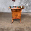Gladding McBean Tile Top Table Cabinet