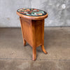 Gladding McBean Tile Top Table Cabinet