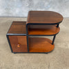 Art Deco 3 Tiered Side/End Table/Nightstand