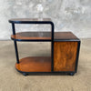 Art Deco 3 Tiered Side/End Table/Nightstand