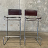 Pair of Vintage Postmodern Stendig Italian Barstools