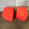 Pair of Frank Gehrey Left Twist Cubes from Heller