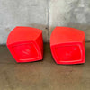 Pair of Frank Gehrey Left Twist Cubes from Heller