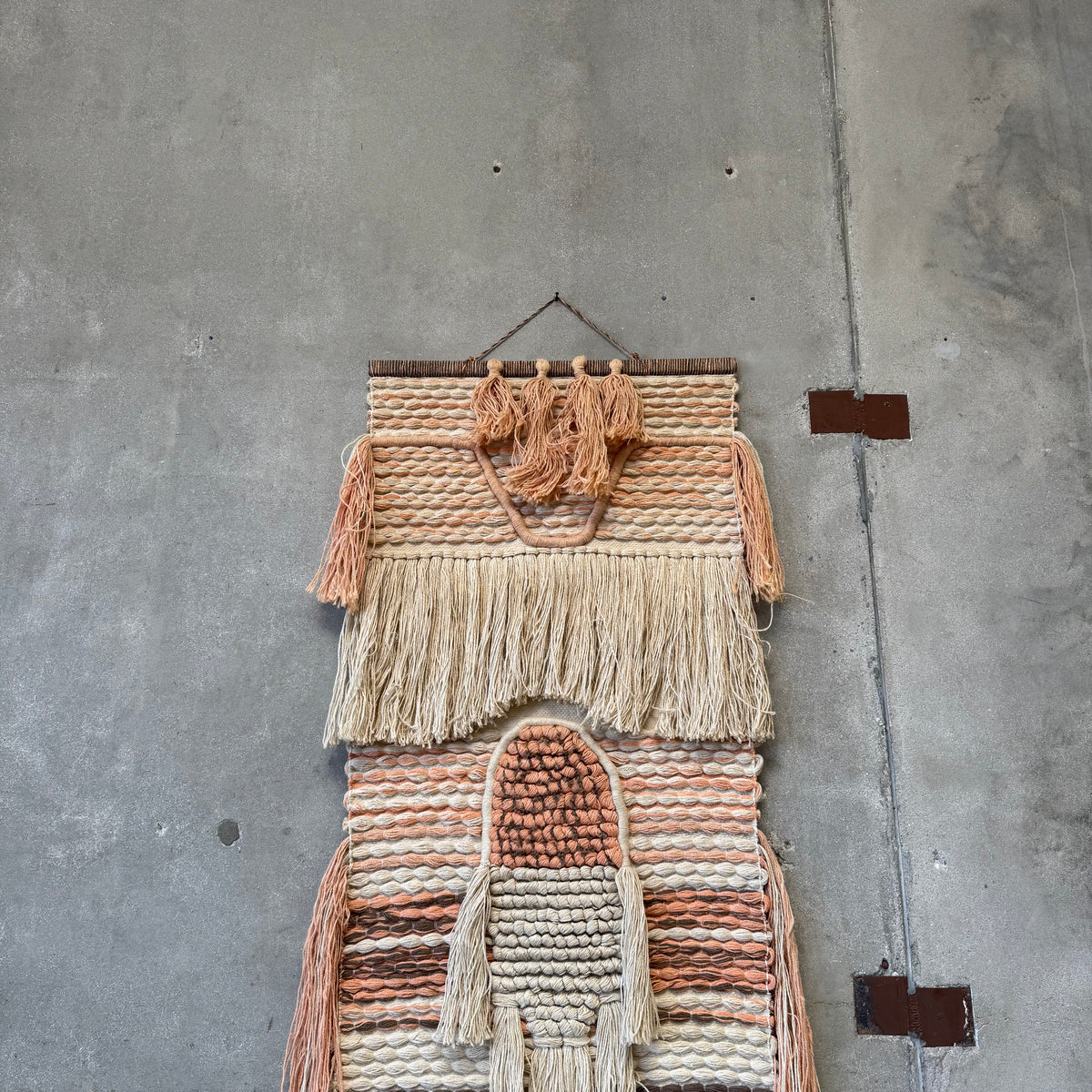 Modern Fiber Art Tapestry/Wall Hanging
