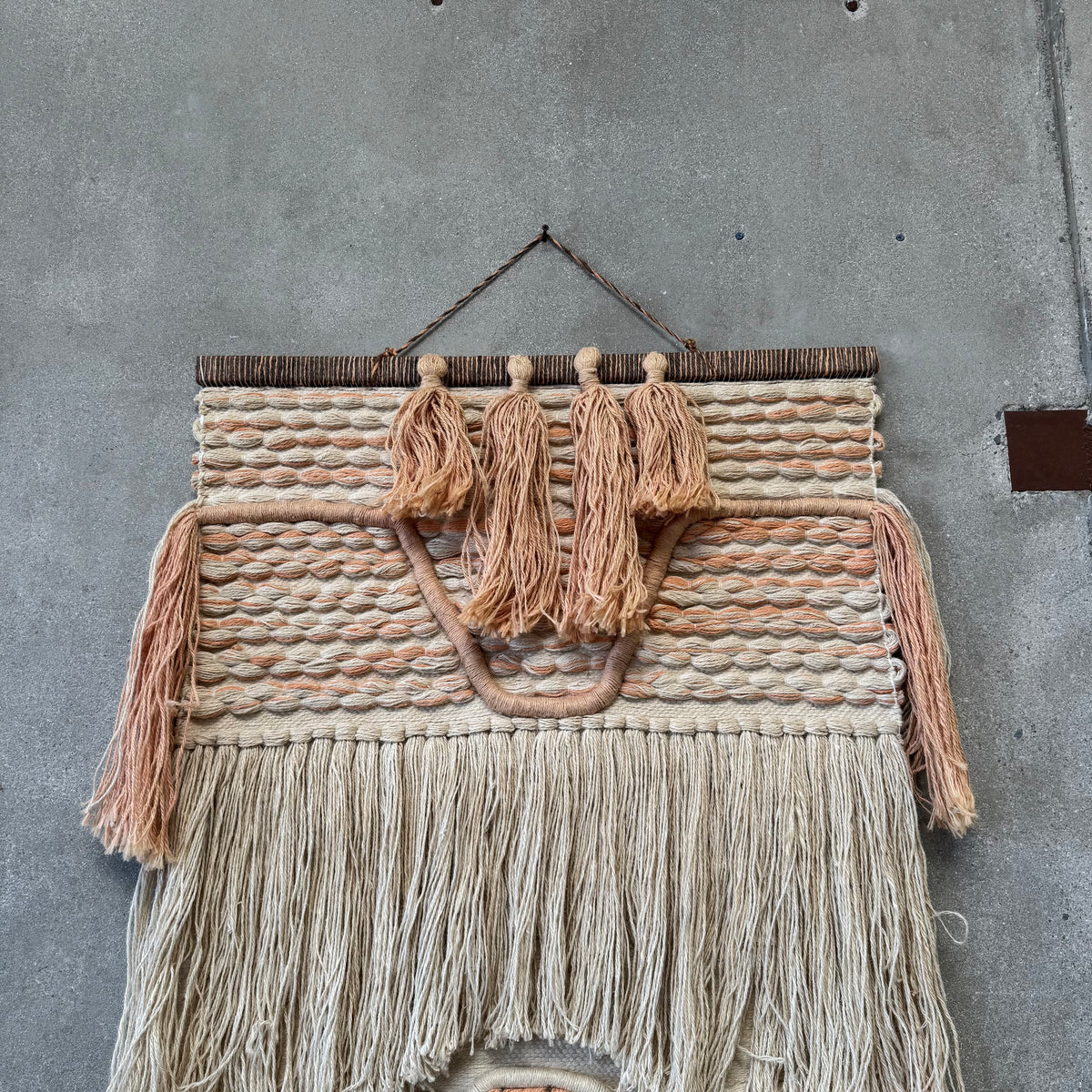 Modern Fiber Art Tapestry/Wall Hanging