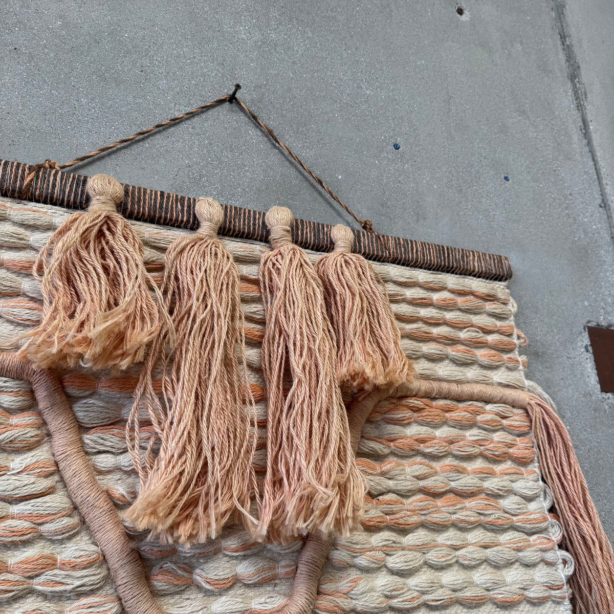 Modern Fiber Art Tapestry/Wall Hanging