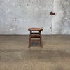 Antique Rustic Low Stool