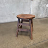 Antique Rustic Low Stool