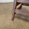 Antique Rustic Low Stool