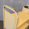 Vintage 2 Shelf Metal Industrial Rolling Cart