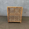 Vintage Rattan Cabinet