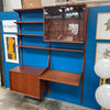 Cado Teak Two-Bay Wall Unit By Poul Cadovius - c.1960's, Danish