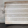 Large Ceramic Charger With Beautiful Striped Glaze