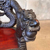 Asian Hand Carved Dragon Chair