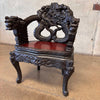 Asian Hand Carved Dragon Chair