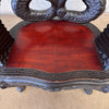 Asian Hand Carved Dragon Chair