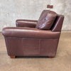 Leather Arm Chair By American Leather Co. #1