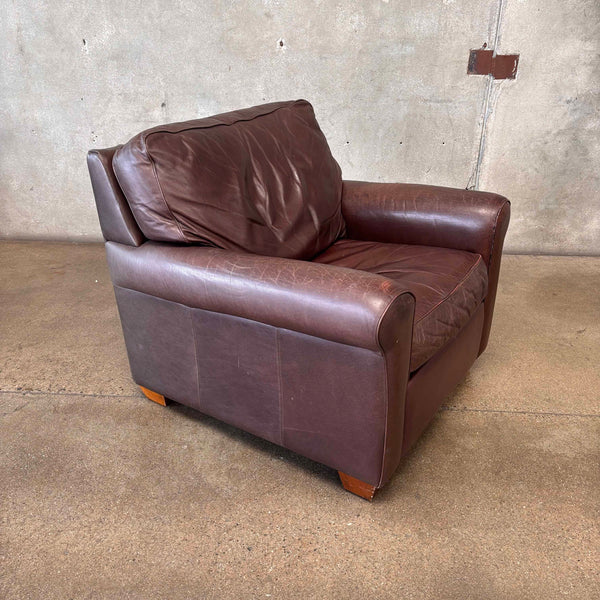 Leather Arm Chair By American Leather Co. #2