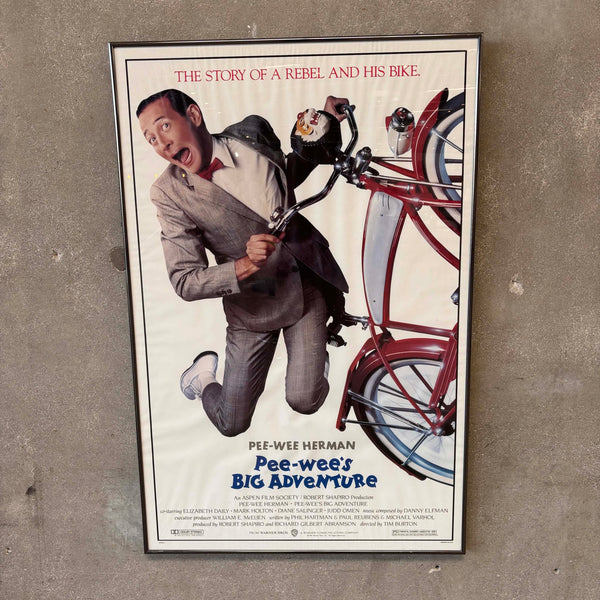 Pee-Wee's Big Adventure Movie Poster