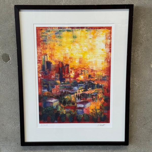Ilana Bloch Urban Landscape Signed Lithograph 9/240