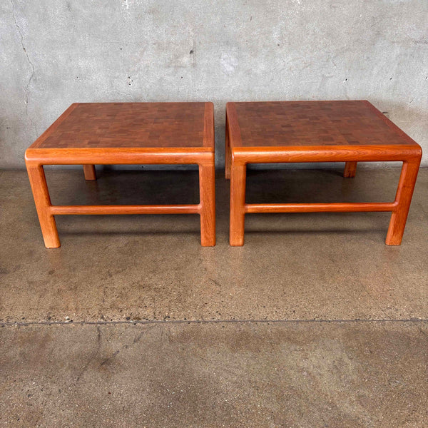 Pair of Tranekaer Denmark Teak Side Tables