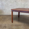 Skovby, Denmark Walnut Dining Table With Six Leaves