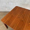 Skovby, Denmark Walnut Dining Table With Six Leaves
