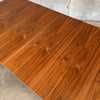 Skovby, Denmark Walnut Dining Table With Six Leaves