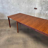 Skovby, Denmark Walnut Dining Table With Six Leaves