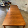 Skovby, Denmark Walnut Dining Table With Six Leaves