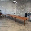 Skovby, Denmark Walnut Dining Table With Six Leaves