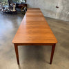 Skovby, Denmark Walnut Dining Table With Six Leaves