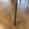 1960s Smoked Glass Dining Table With Chrome Base In The Style of Milo Baughman