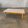 Mid Century Tile Mosaic Coffee Table Signed H. E. Christenson, 1960