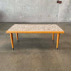 Mid Century Tile Mosaic Coffee Table Signed H. E. Christenson, 1960