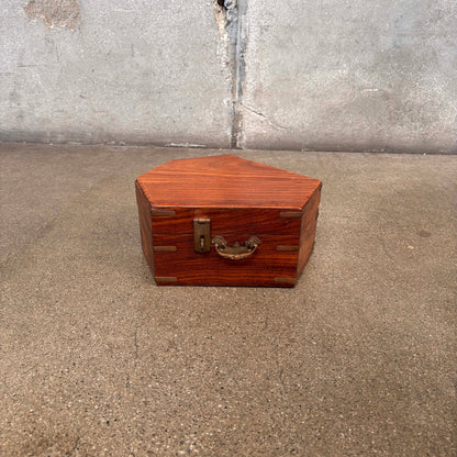 Crazy Wood Hexagon Box
