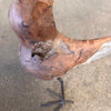 "The Bird Is The Word" Wooden Bird Sculpture