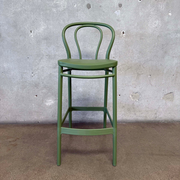 Olive Green Victor Bar Stools By Compania